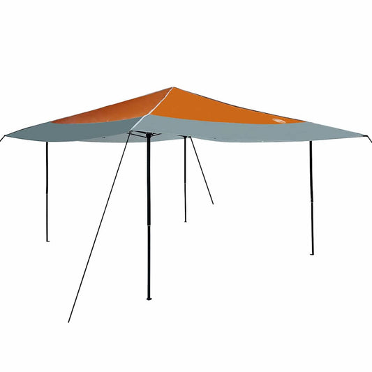 vidaXL Canopy Tent 395 x 395 x 251 cm Orange Fabric