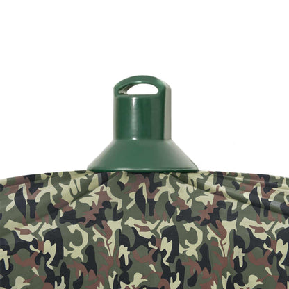 vidaXL Fishing Umbrella 228 x 204 cm Oxford Polyester Camouflage