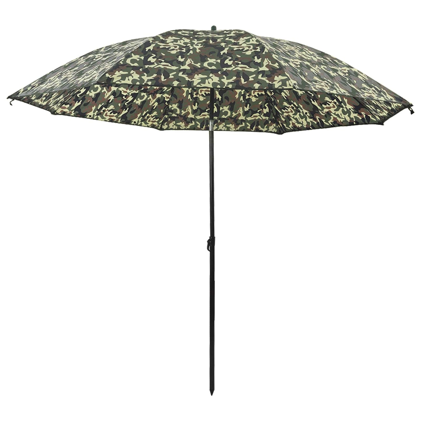 vidaXL Fishing Umbrella 290 x 225 cm Oxford Polyester Camouflage