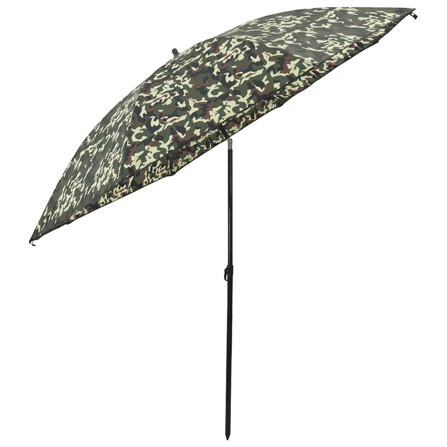 vidaXL Fishing Umbrella 290 x 225 cm Oxford Polyester Camouflage