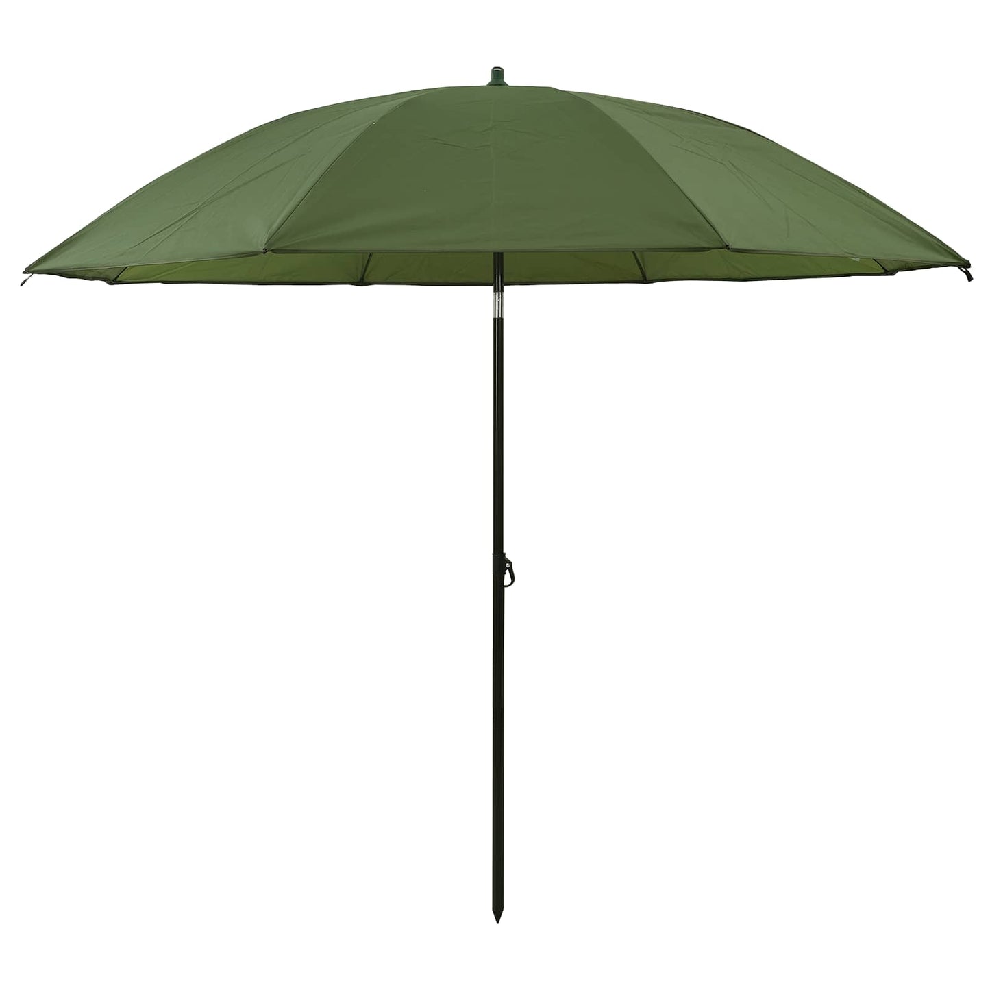 vidaXL Fishing Umbrella Yellow Army 220 x 185 cm Oxford Polyester