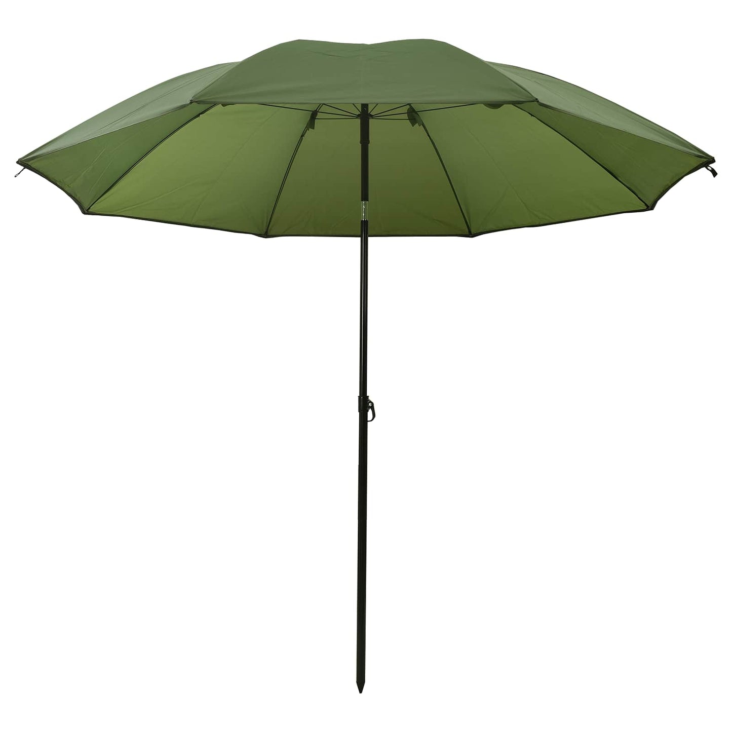vidaXL Fishing Umbrella Yellow Army 220 x 185 cm Oxford Polyester