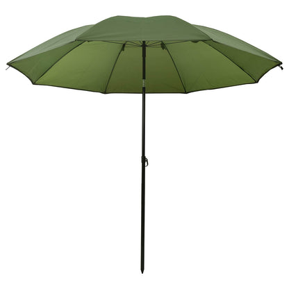 vidaXL Fishing Umbrella Yellow Army 220 x 185 cm Oxford Polyester