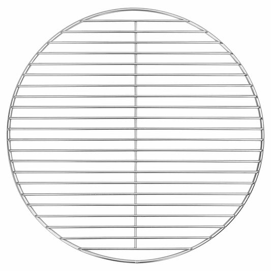 vidaXL BBQ Grill Grate Silver 43 x 43 cm Stainless Steel