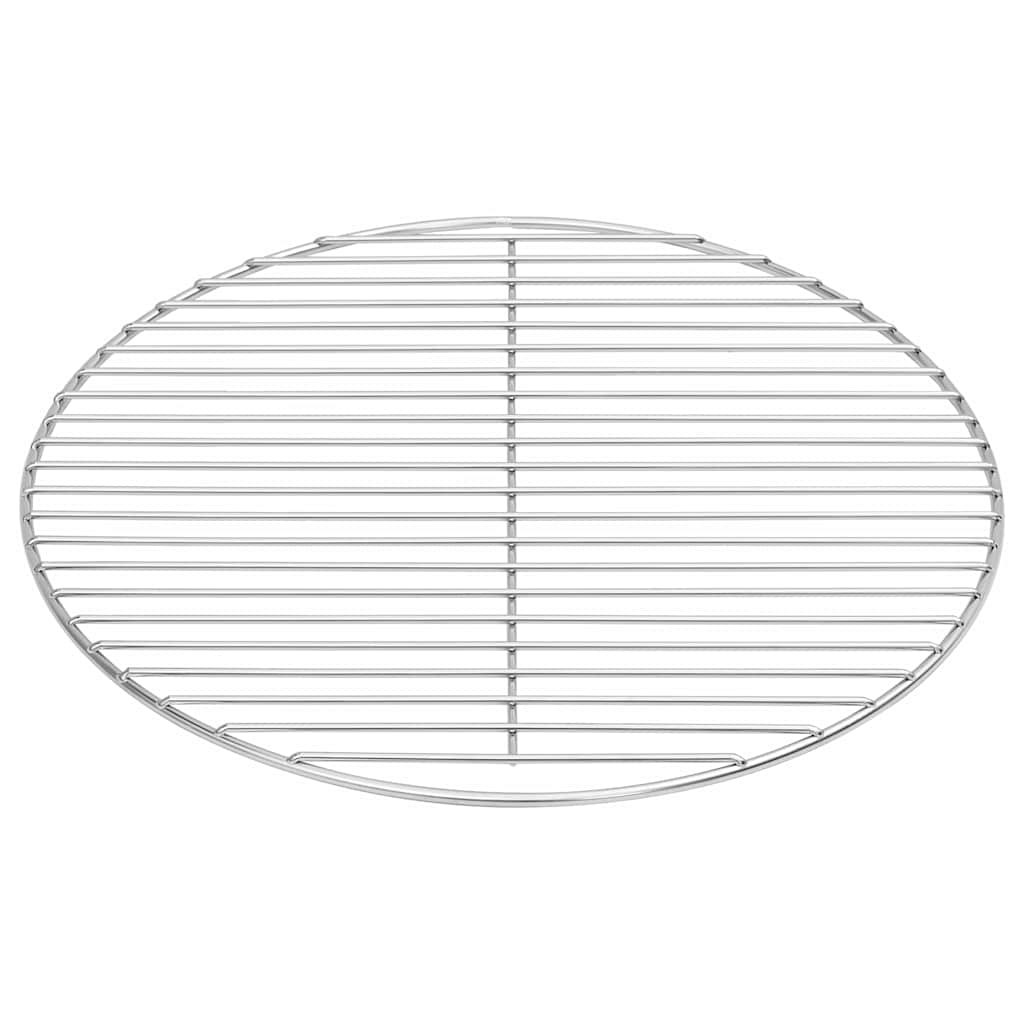 vidaXL BBQ Grill Grate Silver 43 x 43 cm Stainless Steel