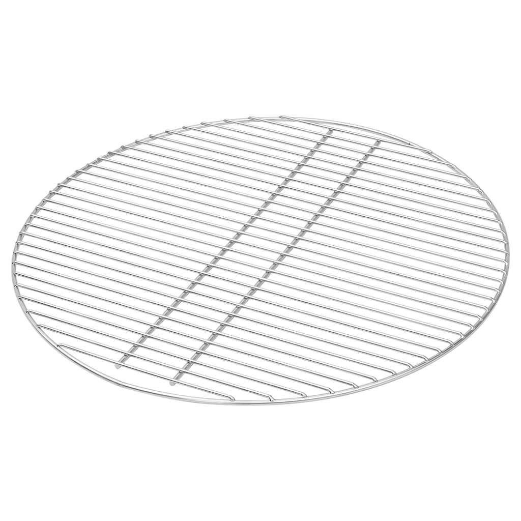 vidaXL BBQ Grill Grate Silver 57 x 57 cm Stainless Steel