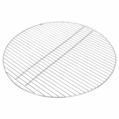 vidaXL BBQ Grill Grate Silver 60 x 60 cm Stainless Steel