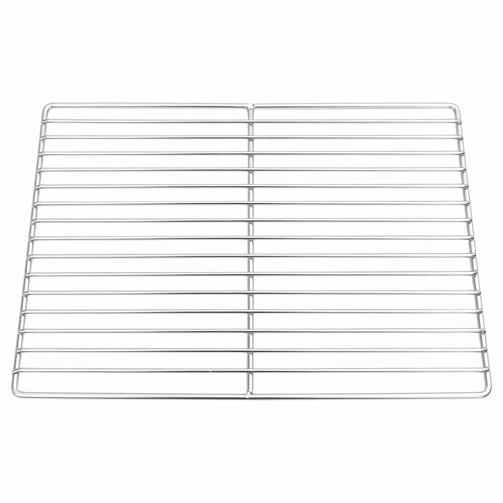 vidaXL Grill Grate 40 x 30 cm Stainless Steel Silver