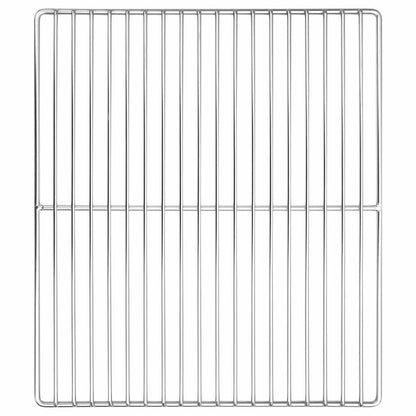 vidaXL Grill Grate Silver 40 x 35 cm Stainless Steel