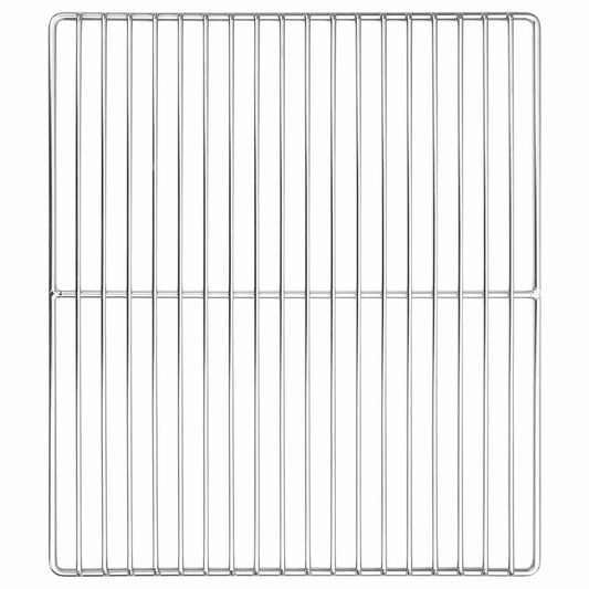 vidaXL Grill Grate Silver 40 x 35 cm Stainless Steel