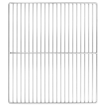 vidaXL Grill Grate Silver 45 x 40 cm Stainless Steel