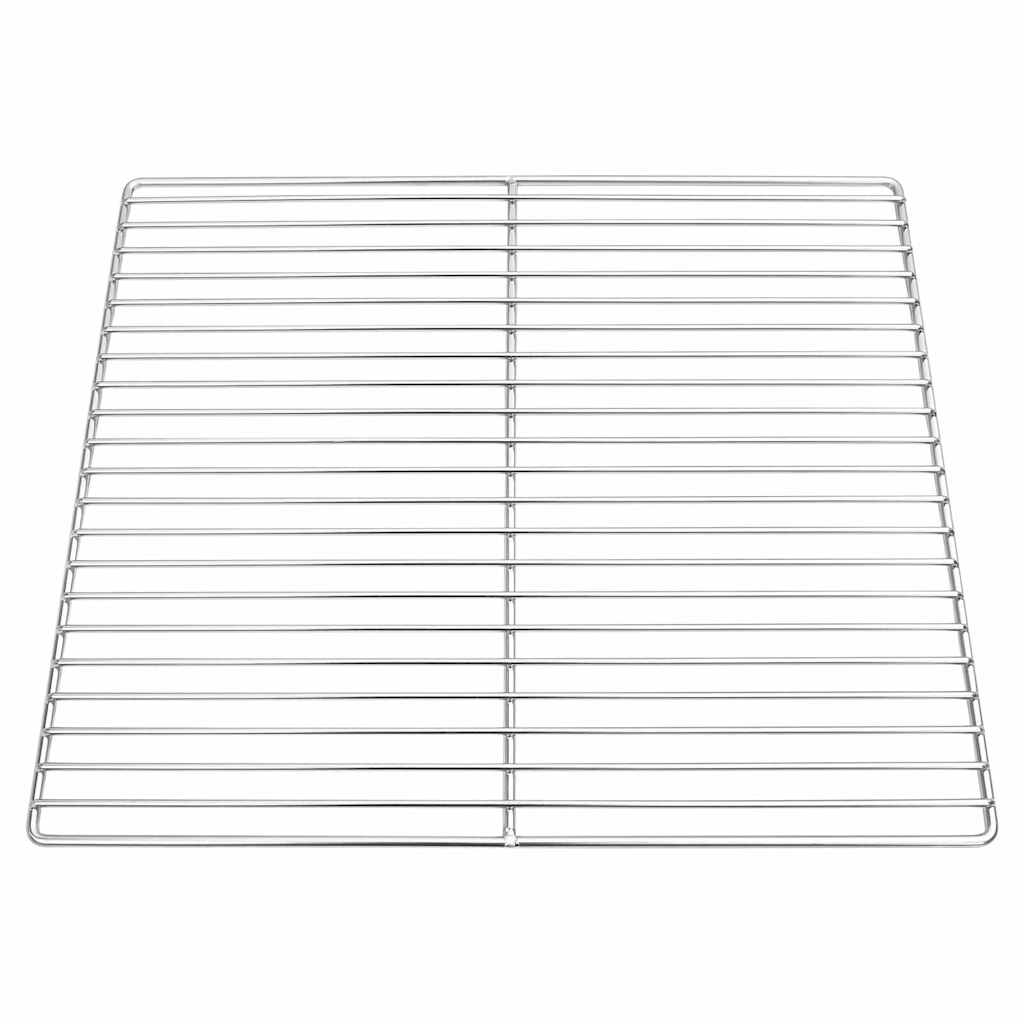 vidaXL Grill Grate 45 x 40 cm Stainless Steel Silver