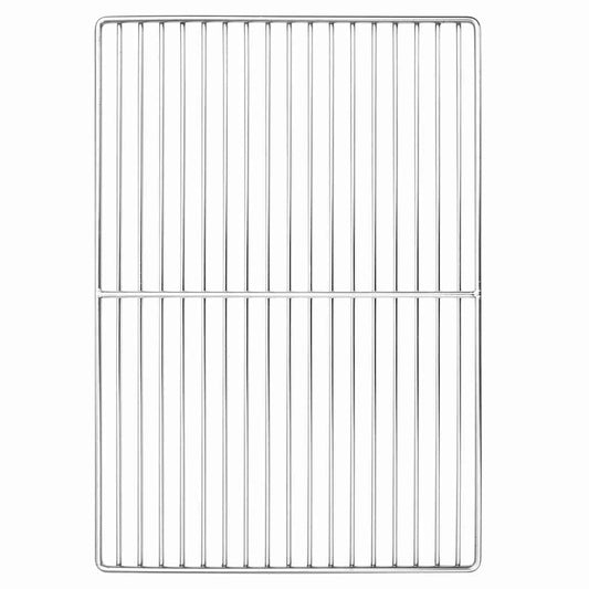 vidaXL Grill Grate Silver 47 x 32.5 cm Stainless Steel