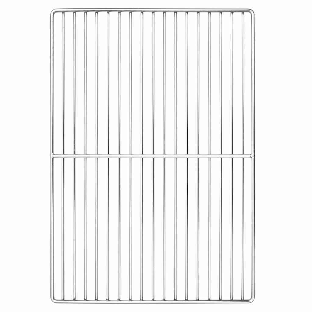 vidaXL Grill Grate 47 x 32.5 cm Stainless Steel Silver