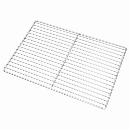 vidaXL Grill Grate Silver 47 x 32.5 cm Stainless Steel
