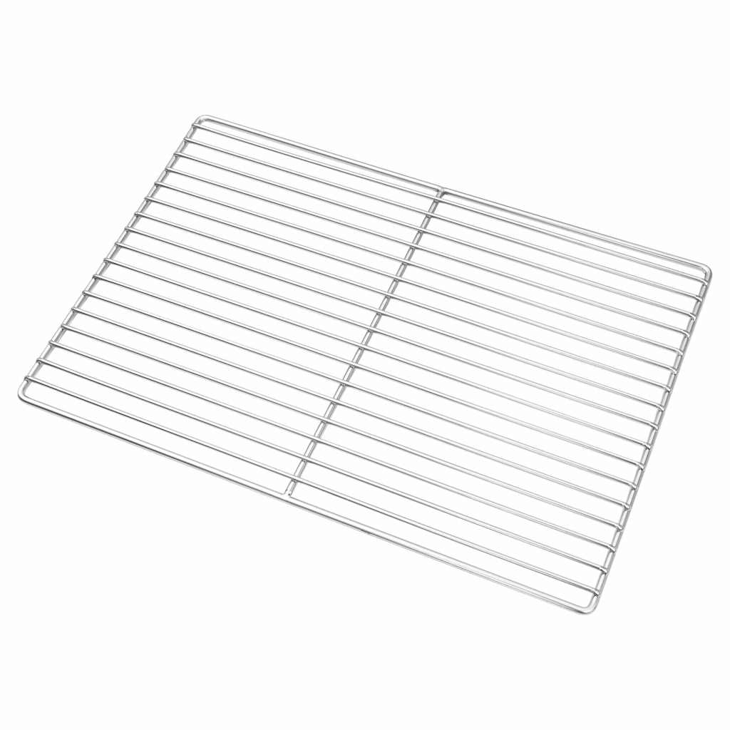 vidaXL Grill Grate 47 x 32.5 cm Stainless Steel Silver