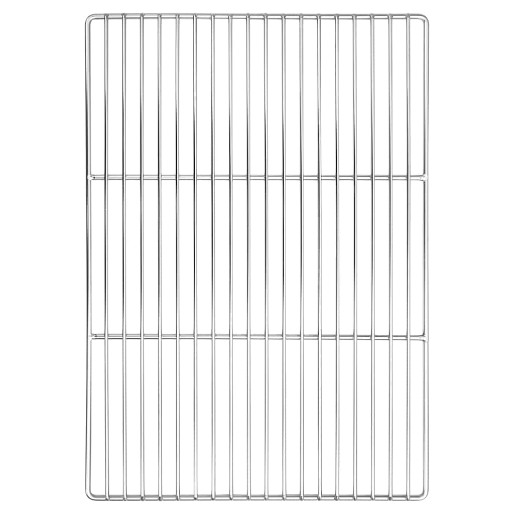 vidaXL Grill Grate 50 x 35 cm Stainless Steel Silver
