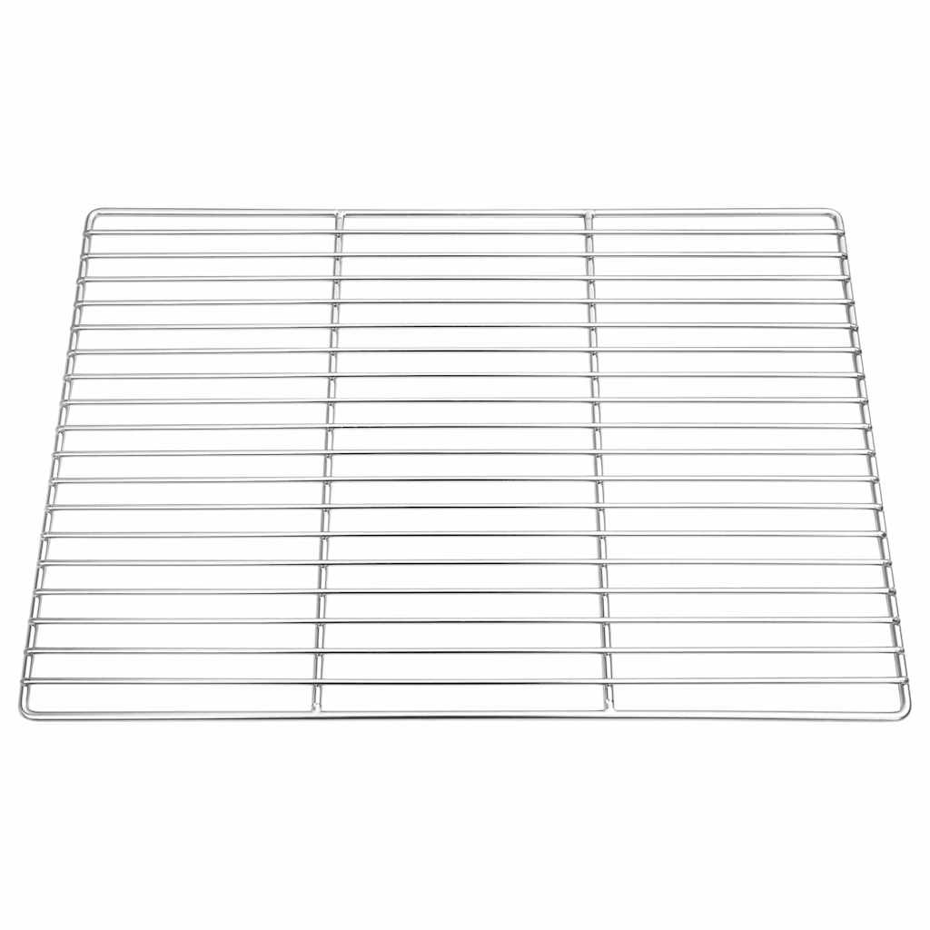 vidaXL Grill Grate 50 x 35 cm Stainless Steel Silver