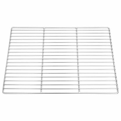 vidaXL Grill Grate 50 x 35 cm Stainless Steel Silver