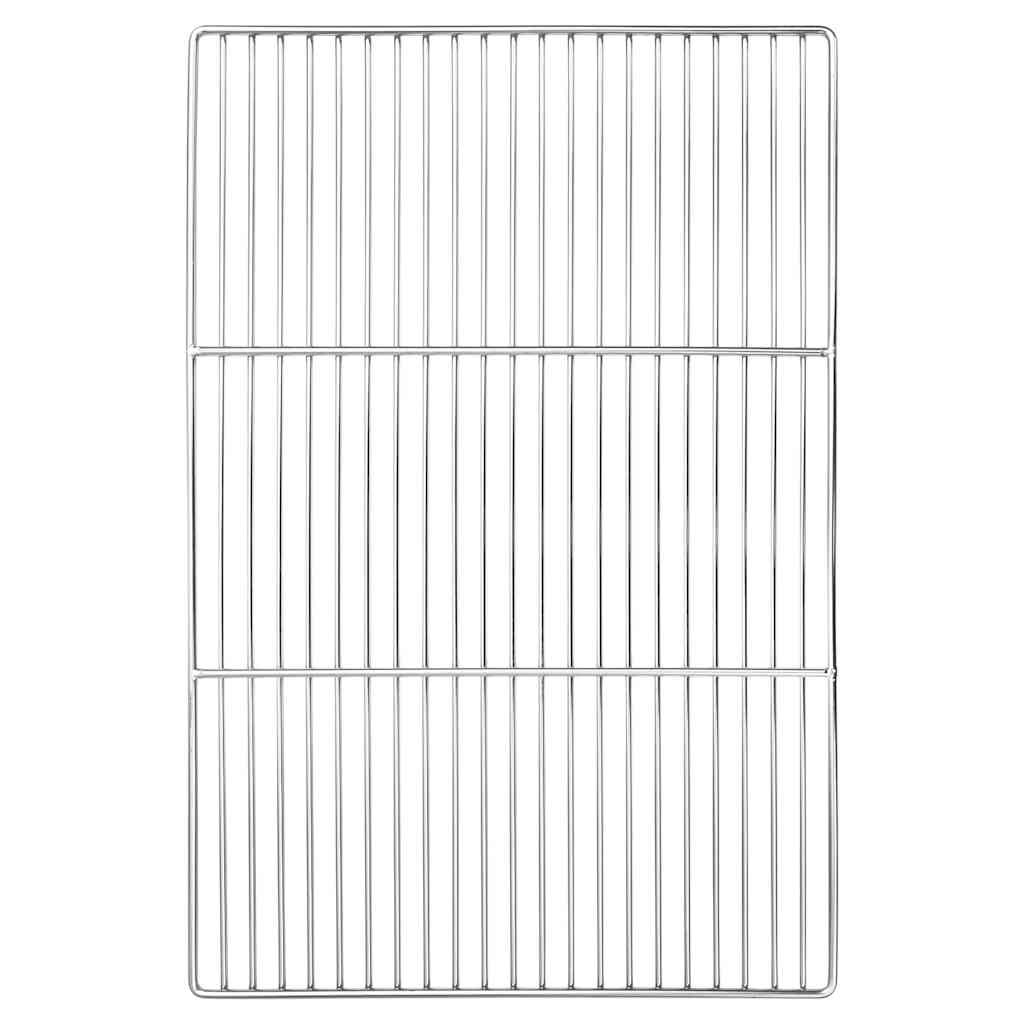 vidaXL Grill Grate 60 x 40 cm Stainless Steel Silver