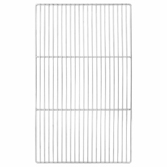 vidaXL Grill Grate 67 x 40 cm Stainless Steel Silver