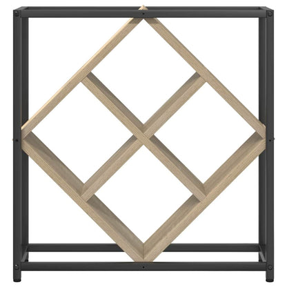 vidaXL Wine Rack Sonoma Oak 51 x 18 x 52.5 cm Engineered Wood