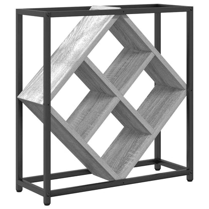 vidaXL Wine Rack Grey Sonoma 51 x 18 x 52.5 cm Engineered Wood