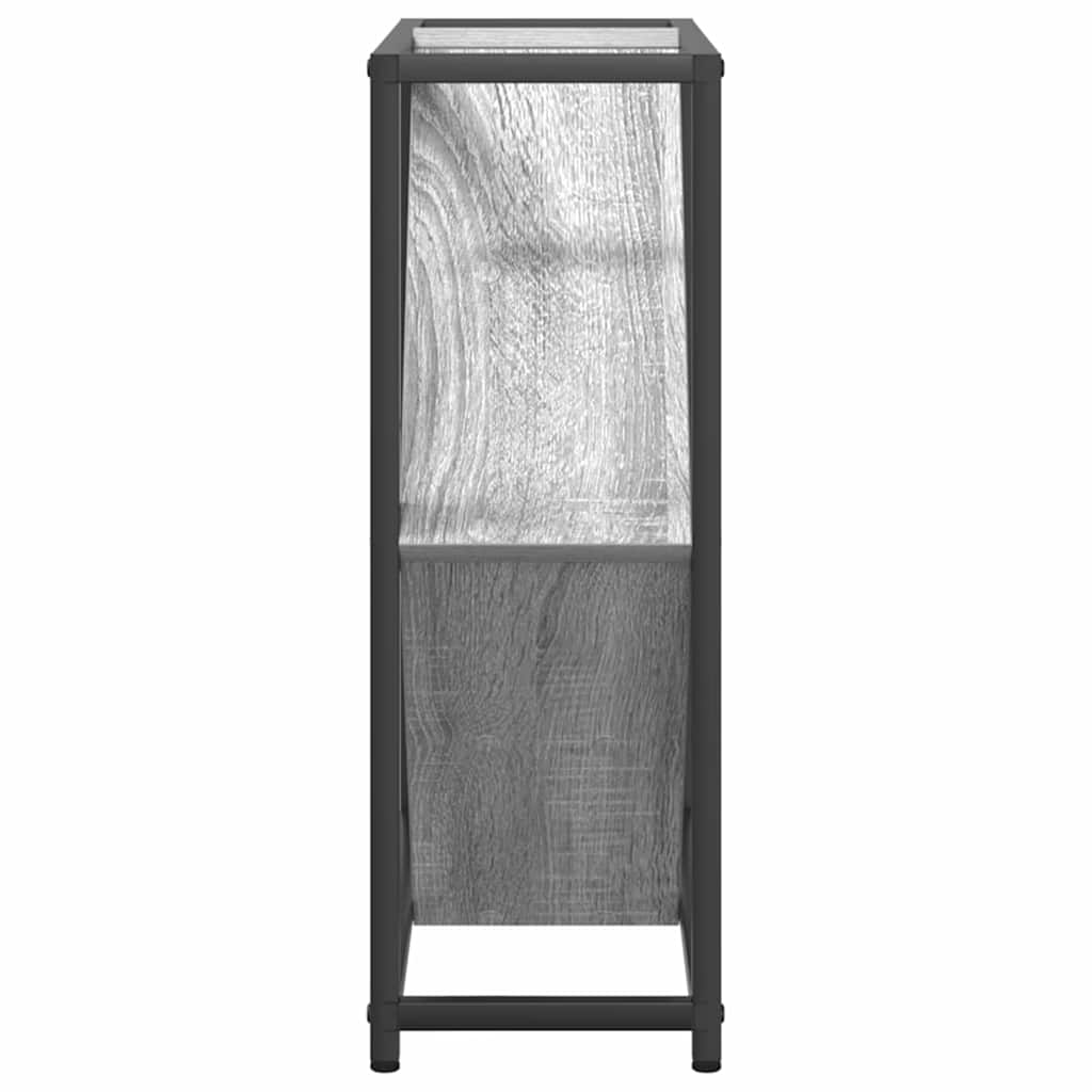 vidaXL Wine Rack Grey Sonoma 51 x 18 x 52.5 cm Engineered Wood