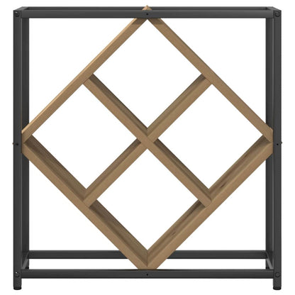 vidaXL Wine Rack 16 bottles Engineered Wood Artisan Oak
