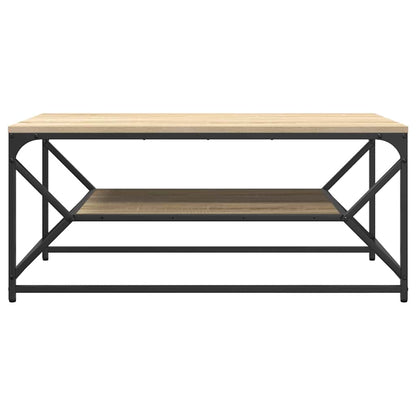 vidaXL Coffee Table Sonoma Oak 90 x 50 x 40 cm