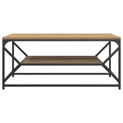 vidaXL Coffee Table Artisan Oak 90 x 50 x 40 cm