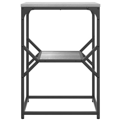 vidaXL Side Table Grey Sonoma 41 x 40 x 60 cm