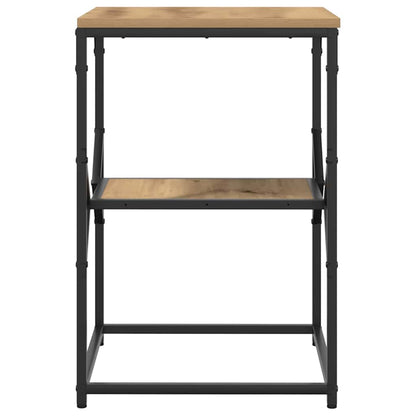 vidaXL Side Table Artisan Oak 41 x 40 x 60 cm