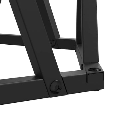vidaXL Side Table 2 pcs Artisan Oak Engineered Wood and Steel