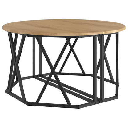 vidaXL Coffee Table Artisan Oak 80 x 80 x 42 cm