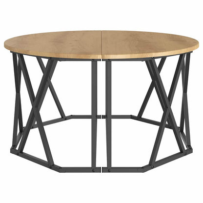 vidaXL Coffee Table Artisan Oak 80 x 80 x 42 cm