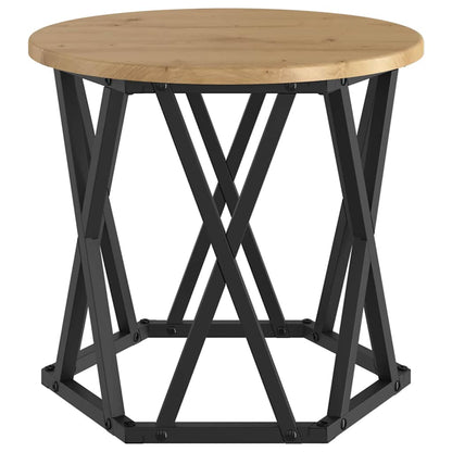vidaXL Nesting Side Table 3 pcs Artisan Oak 53 x 53 x 40 cm