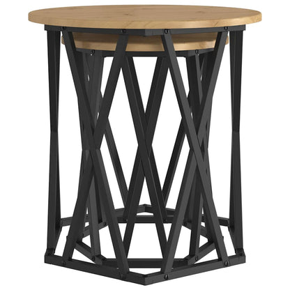 vidaXL Coffee Table 2 pcs Artisan Oak 50 x 50 x 50 cm