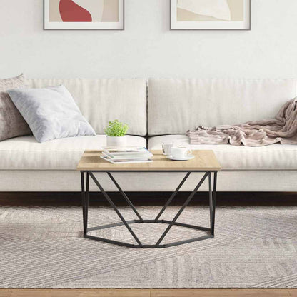 vidaXL Coffee Table Sonoma Oak 80 x 80 x 45 cm