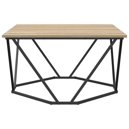 vidaXL Coffee Table Sonoma Oak 80 x 80 x 45 cm