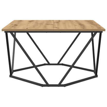 vidaXL Coffee Table Artisan Oak 80 x 80 x 45 cm