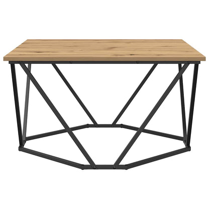 vidaXL Coffee Table Artisan Oak 80 x 80 x 45 cm