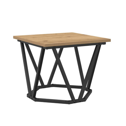 vidaXL Coffee Table 3 pcs Artisan Oak 50 x 50 x 40 cm