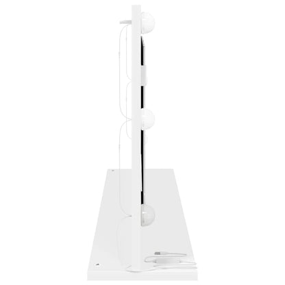 vidaXL Vanity Mirror White 100 x 45 x 18 cm Glass and Engineered wood