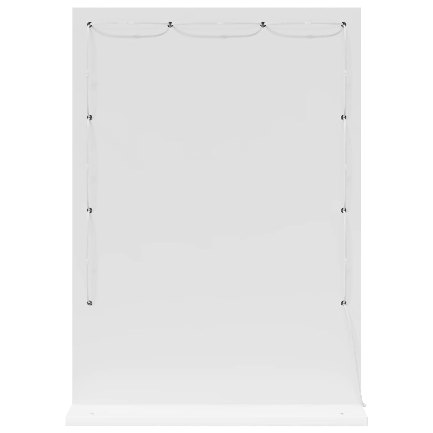 vidaXL Vanity Mirror White 70 x 50 x 18 cm Glass and Engineered wood