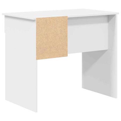 vidaXL Desk with Drawer White 90 x 49 x 75 cm Engineered Wood