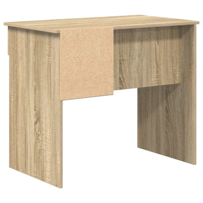vidaXL Desk Sonoma Oak 90 x 49 x 75 cm Engineered Wood