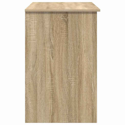 vidaXL Desk Sonoma Oak 90 x 49 x 75 cm Engineered Wood