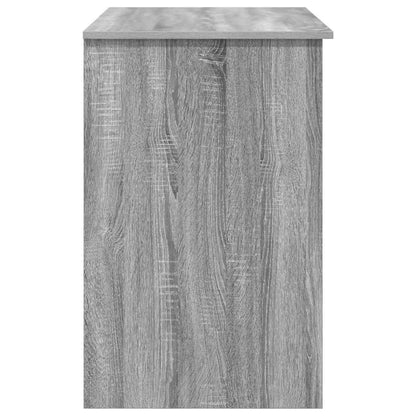 vidaXL Desk with Drawer Grey Sonoma 90 x 49 x 75 cm Engineered Wood