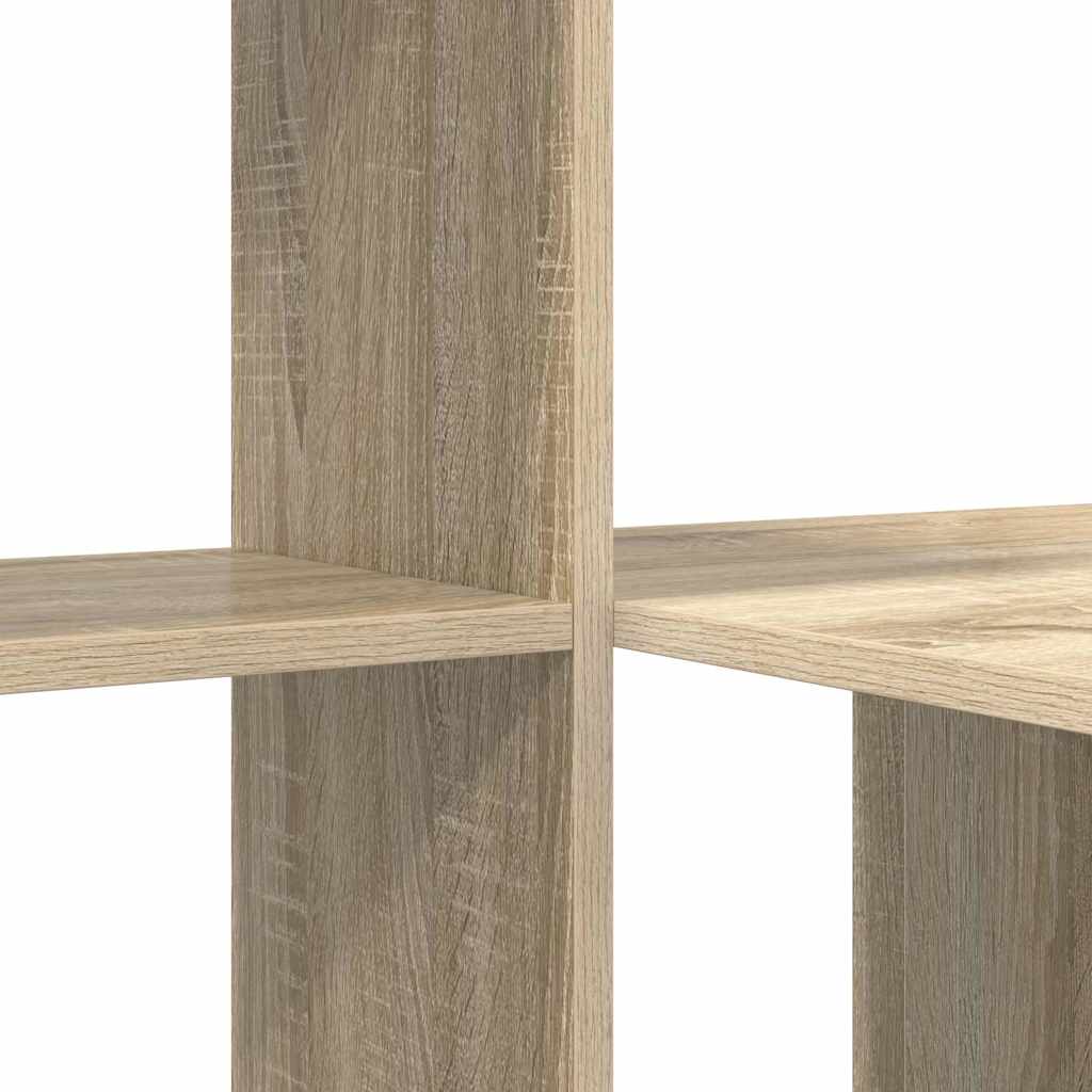 vidaXL Desk Sonoma Oak 131.5 x 50 x 106.5 cm Engineered Wood